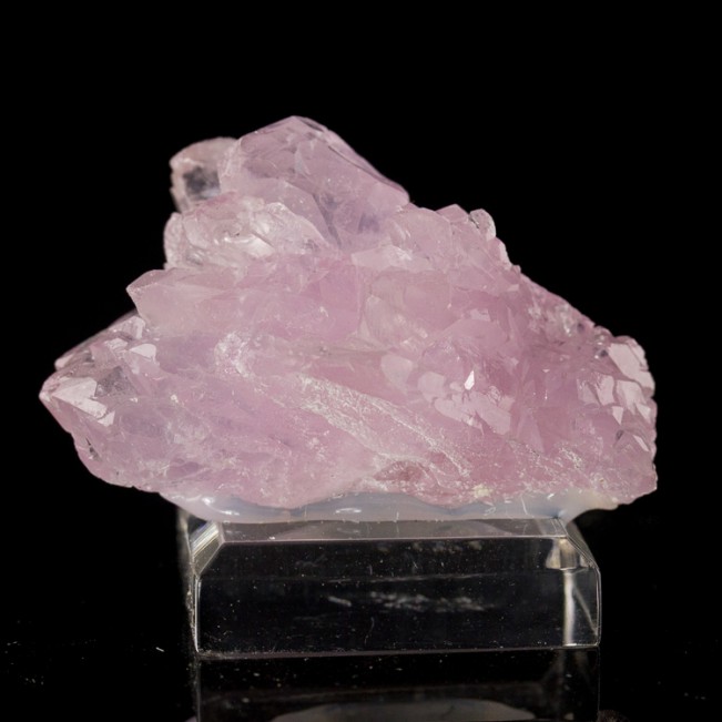 1.8" Gemmy Clear ROSE QUARTZ Sharp Terminated Crystals Taquaral Brazil for sale