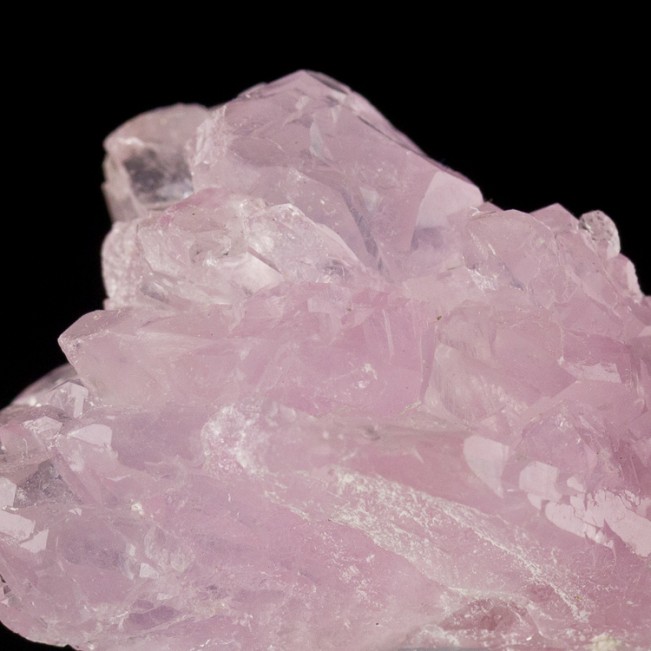 1.8" Gemmy Clear ROSE QUARTZ Sharp Terminated Crystals Taquaral Brazil for sale