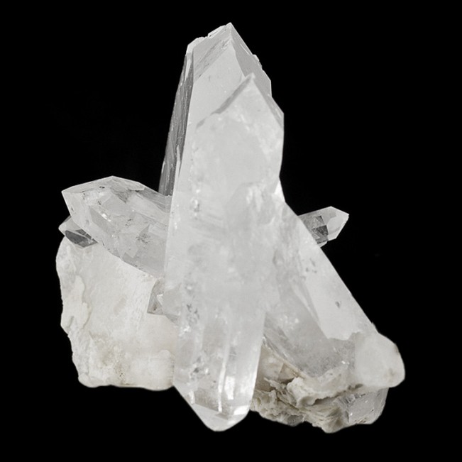 4.7" FADEN QUARTZ Crystals w/Middle Line of White Air Bubbles Pakistan for sale