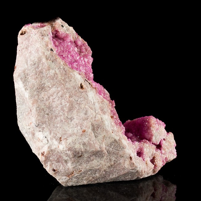 4.4" BubbleGum Pink COBALTOAN CALCITE Mounds ofSparkly Crystals Morocco for sale