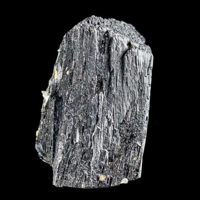 2.5" Fat Terminated ILVAITE Crystal Lustrous Silver Black Color Mongolia for sale